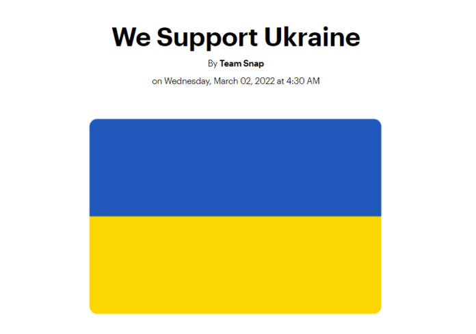 snapchat-support-ukraine