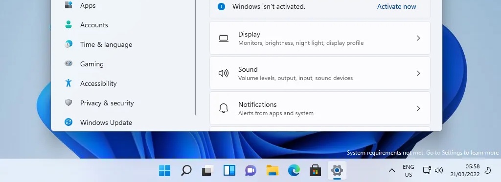windows11-new watermark-unsupport-hardware